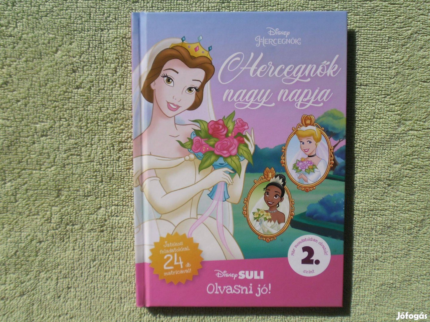 Disney hercegnők - Hercegnők nagy napja /24 db matricával/