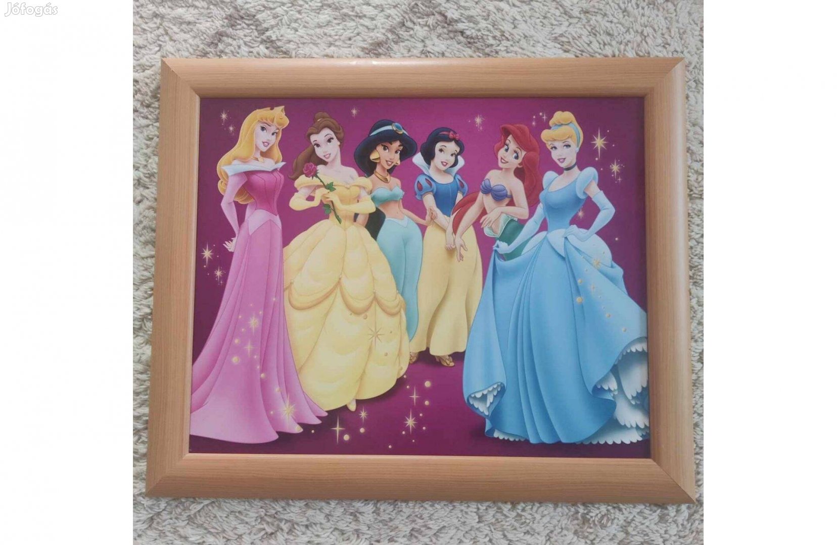 Disney hercegnők fali kép, 58 cm