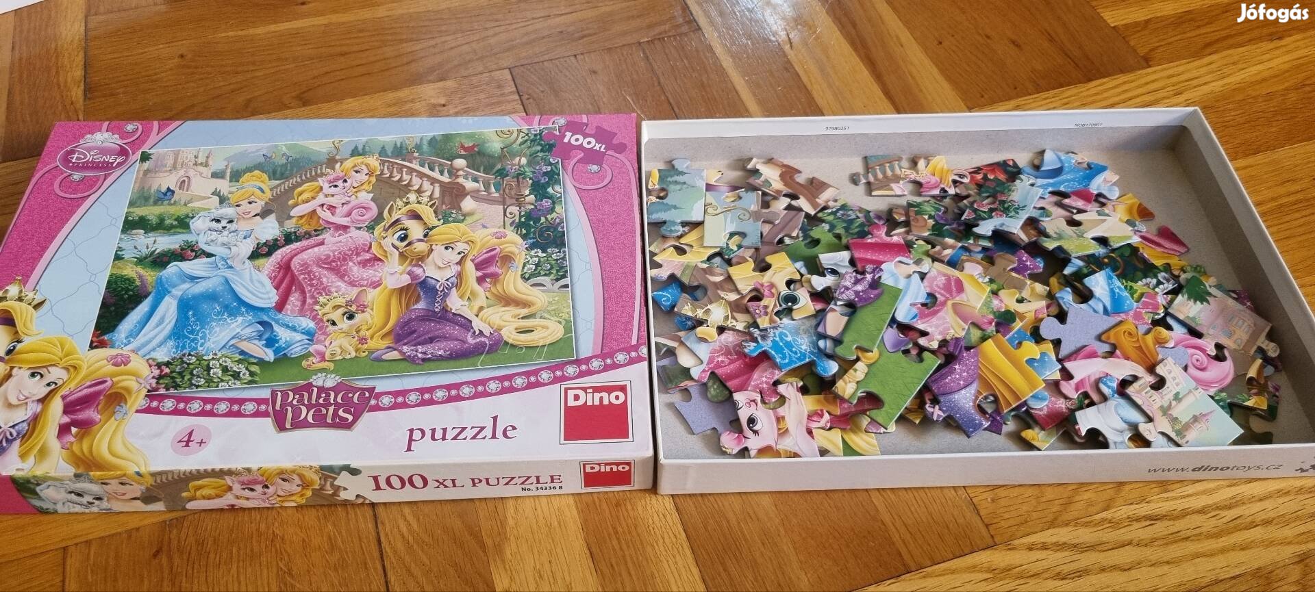 Disney hercegnők puzzle 100 db-os 