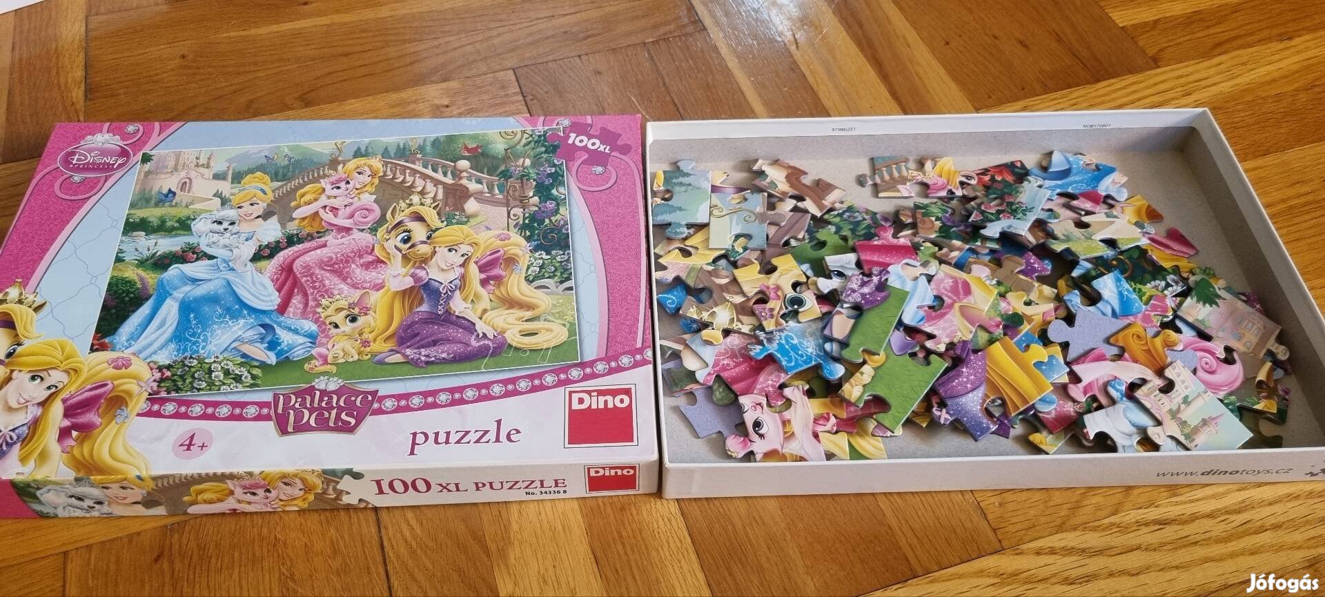 Disney hercegnők puzzle 100 db-os 