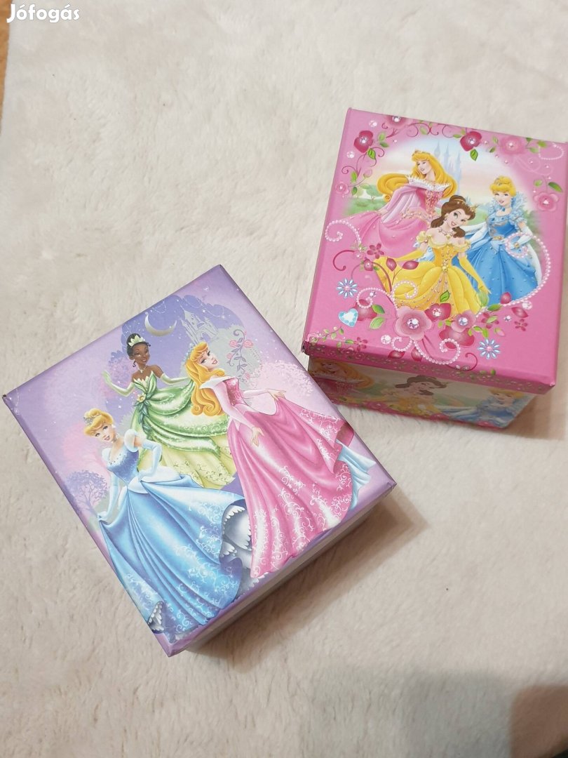 Disney hercegnős kis dobozok