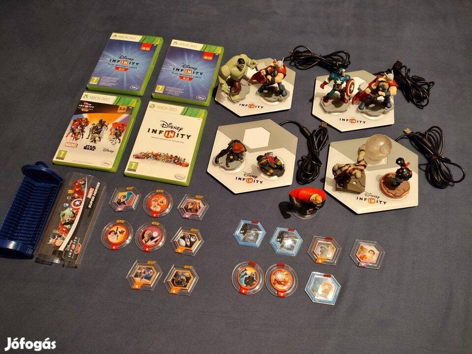 Disney infinity komplett szett egyben vagy darabonként is xbox 360