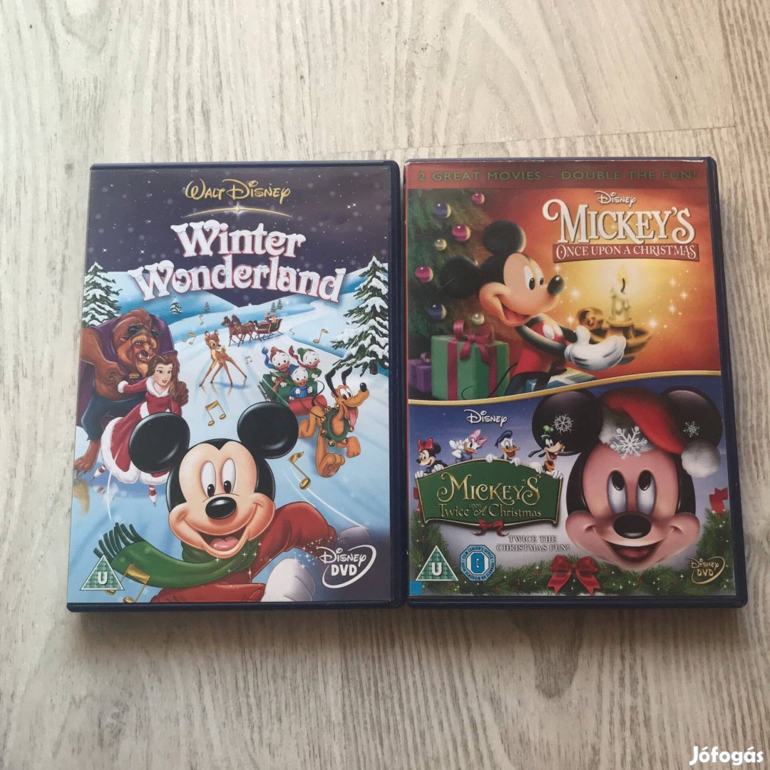 Disney karácsonyi DVD-k