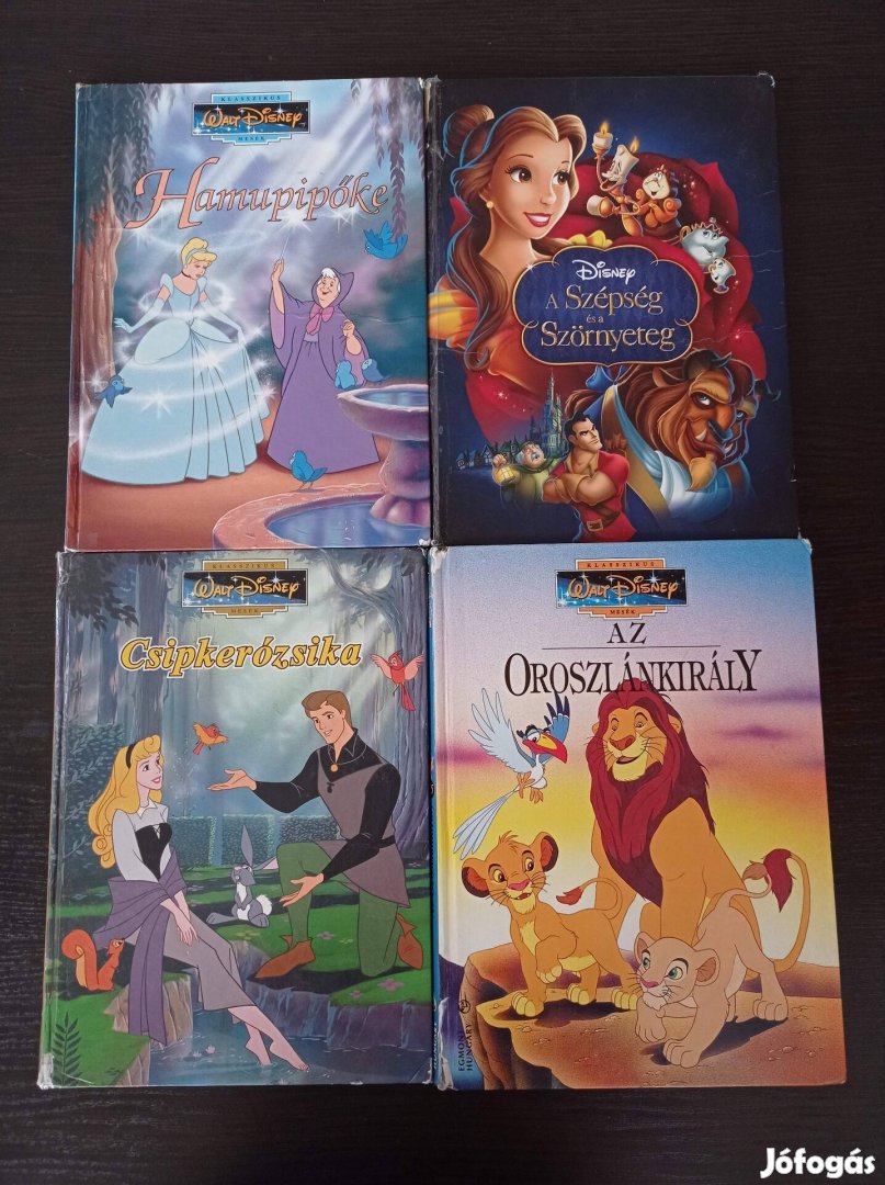 Disney könyvcsomag - 4 db 