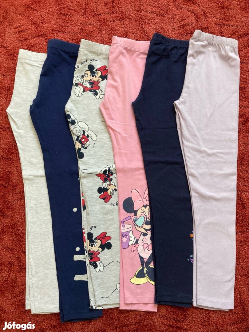 Disney lányka pamut legging csomag 134 140