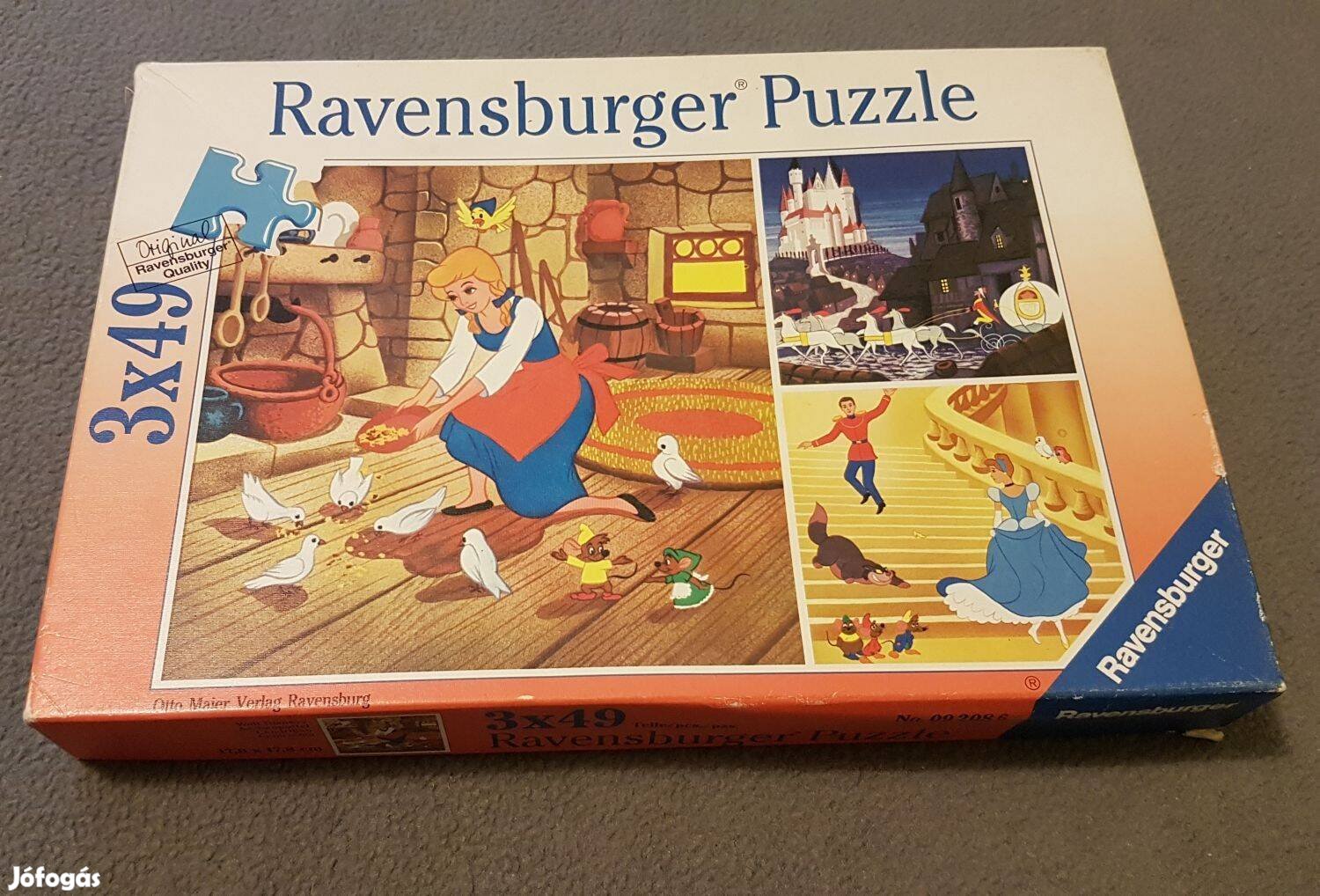 Disney mese puzzle csomag - Hamupipőke, Hófehérke (Ravensburger)