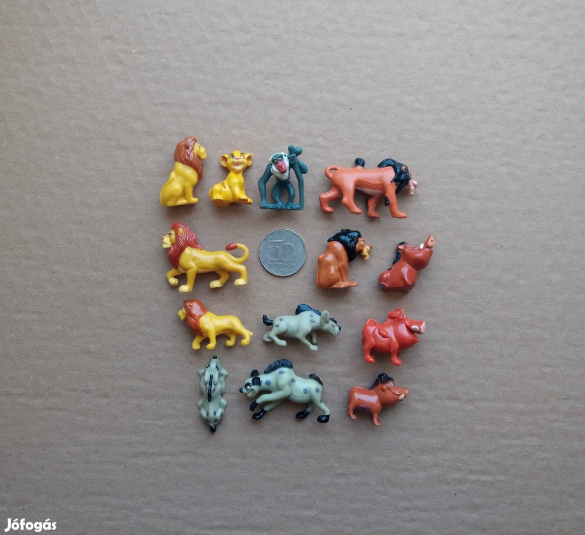 Disney mini mese figurák Oroszlánkirály figura nem Kinder