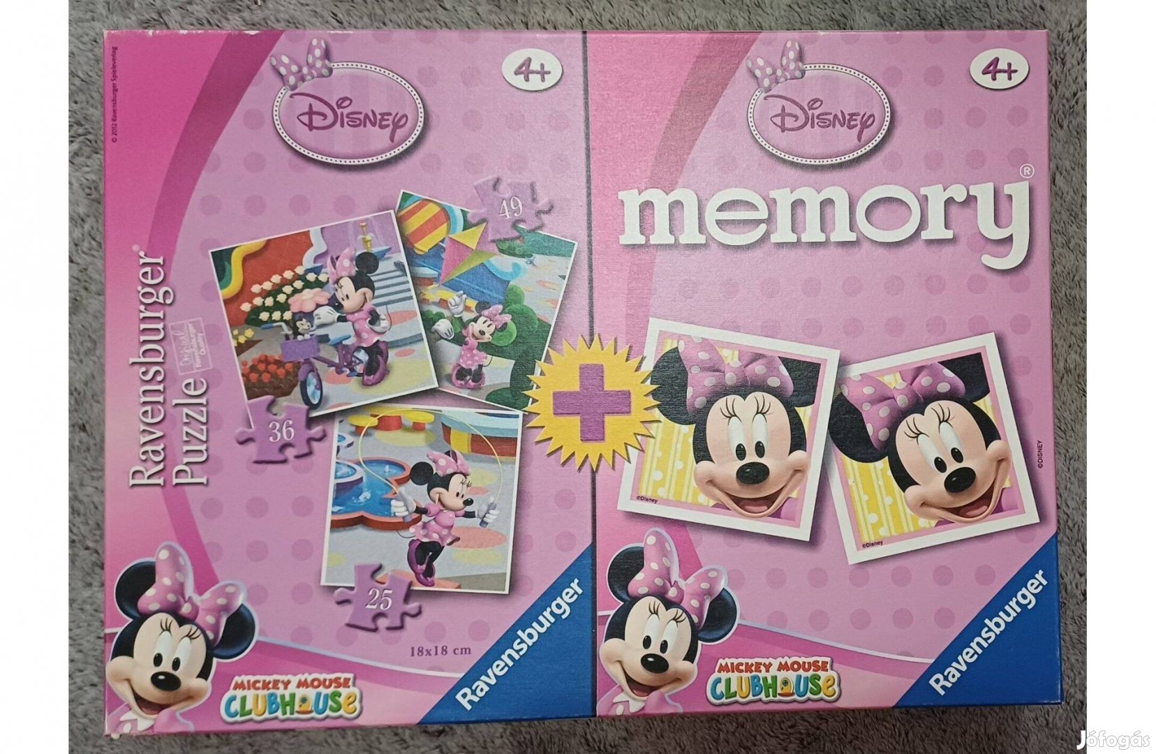 Disney puzzle és memória kártyák egyben