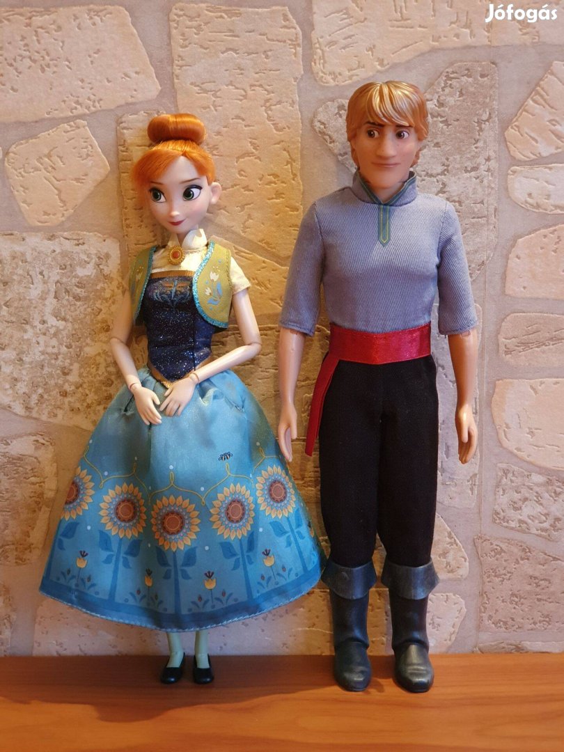 Disney store Jégvarázs partyláz Anna és Kristoff babák