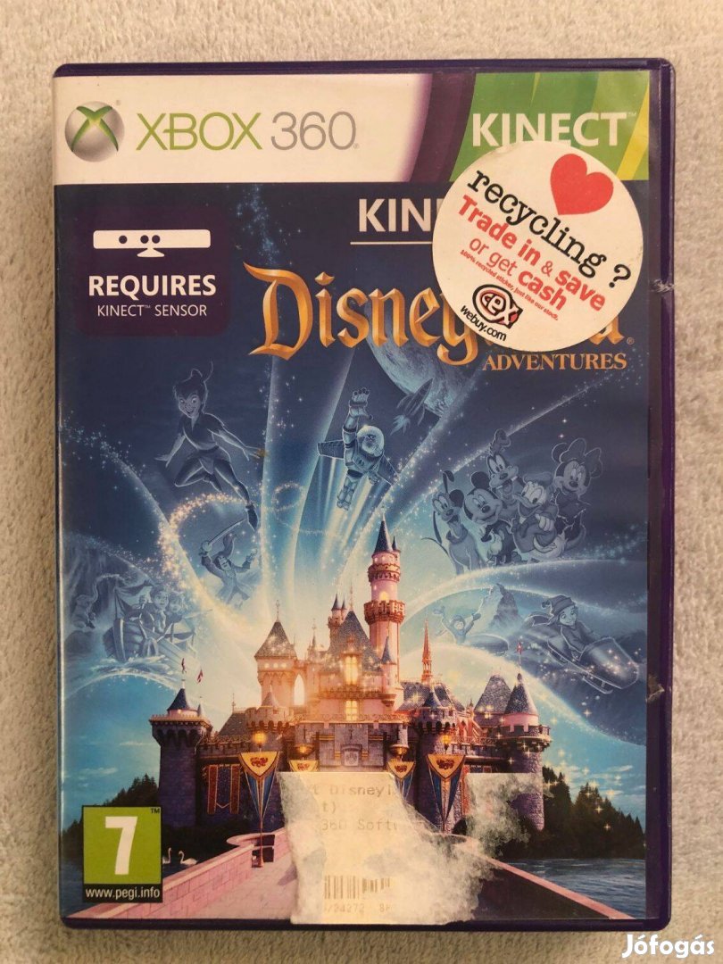 Disneyland Adventures Xbox 360 kinect játék