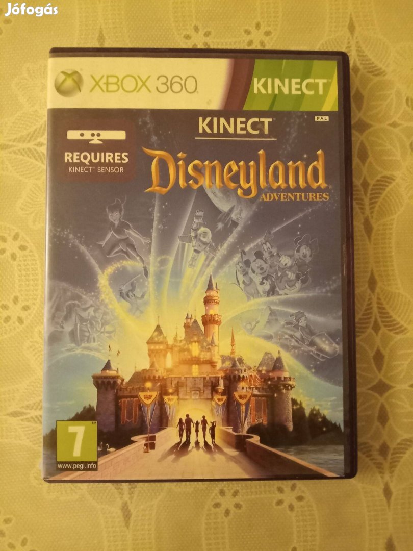 Disneyland xbox 360 gyári játék lemez karcmentes