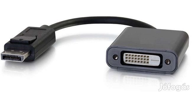 DisplayPort/DVI-D adapter kábel 20 cm