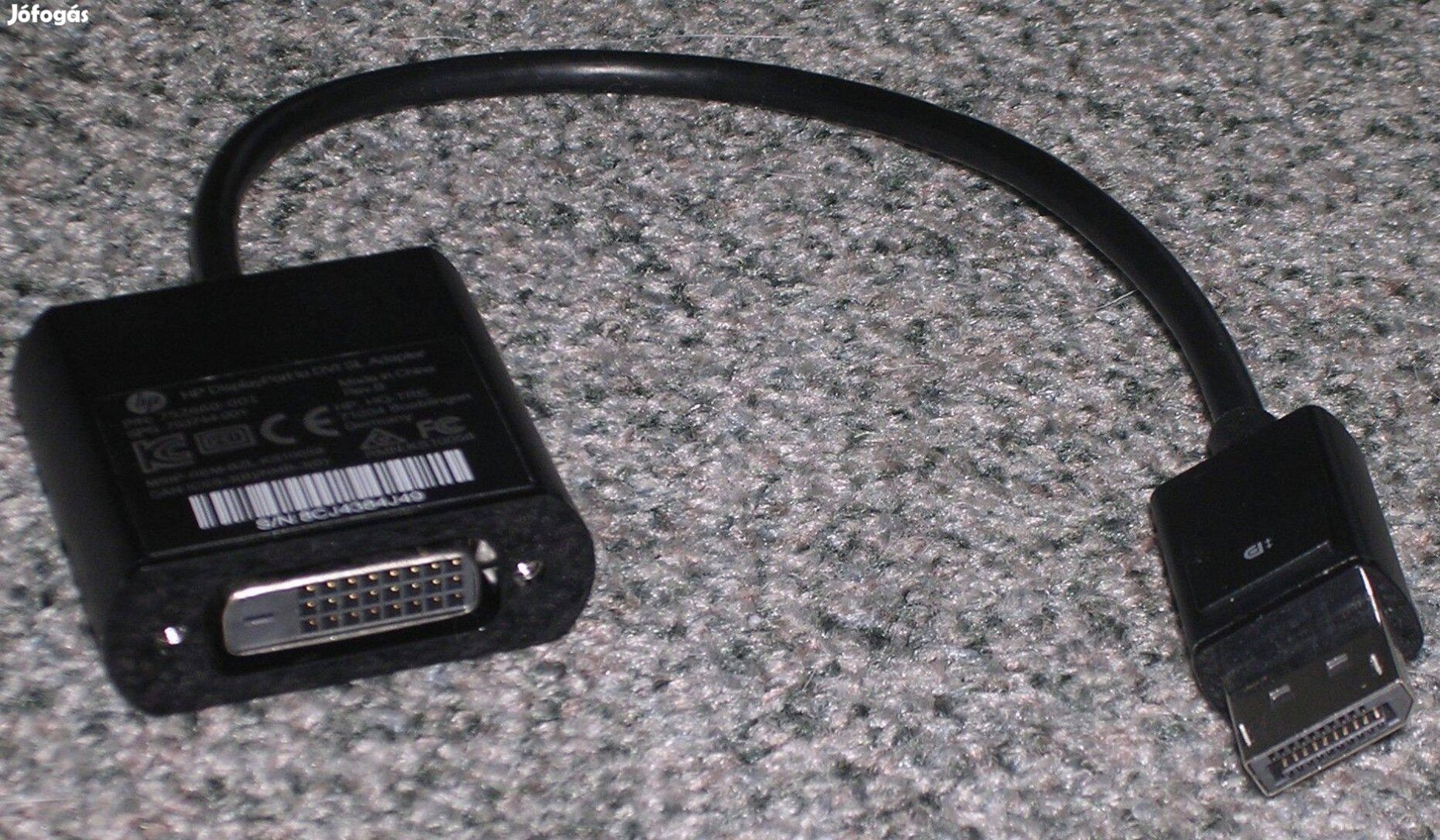 Display port - DVI átalakító. HP