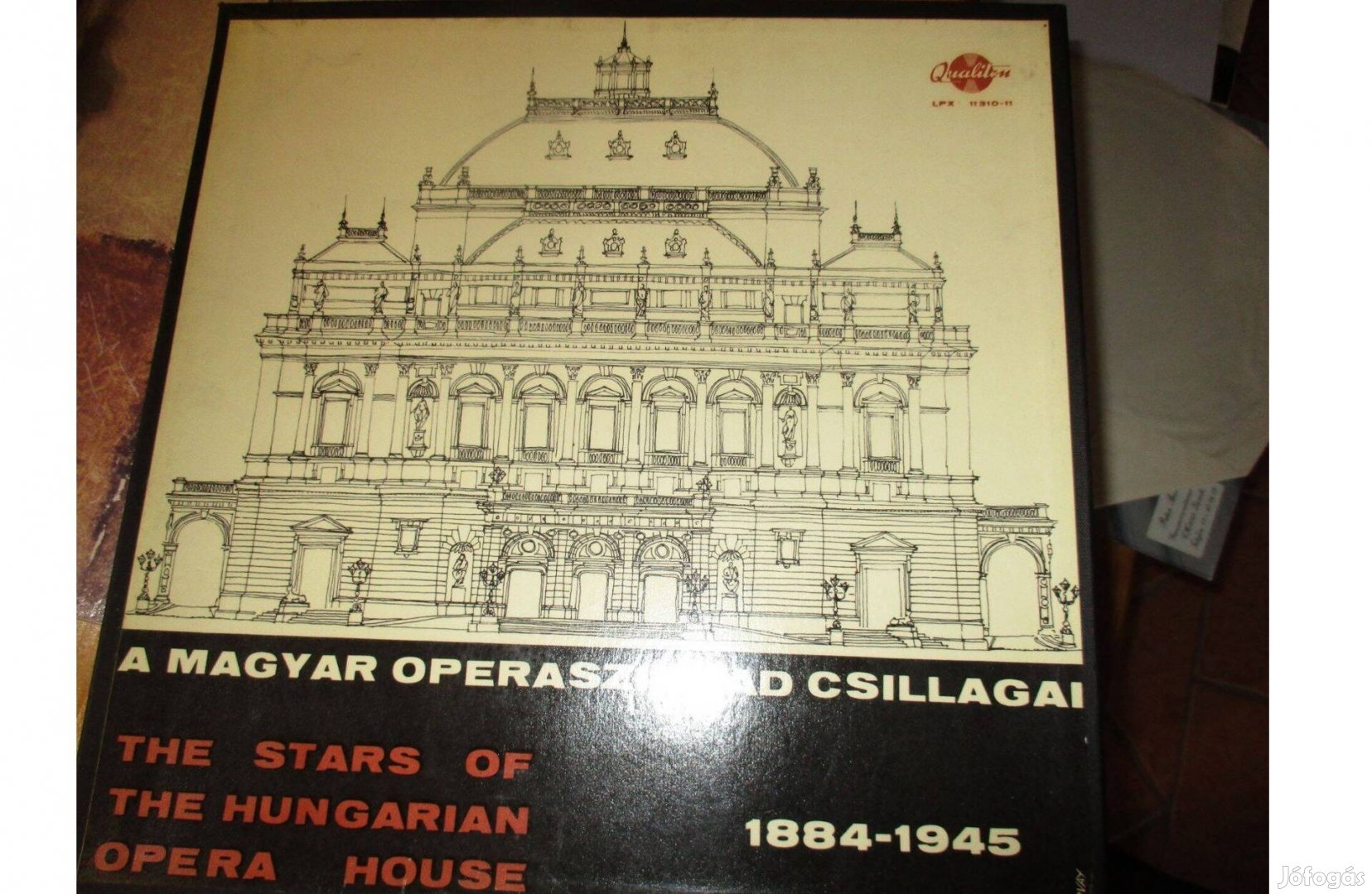 Díszdobozos A Magyar Operaszínpad csillagai bakelit lemez album eladó