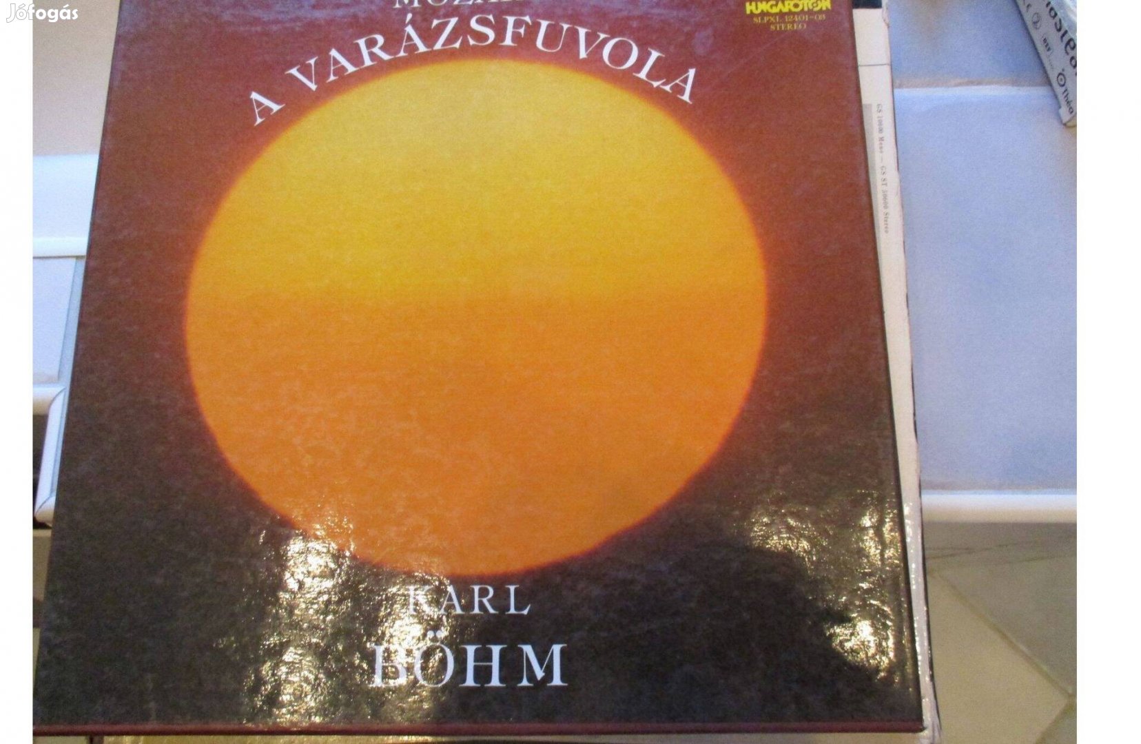 Díszdobozos A Varázsfuvola bakelit hanglemez album eladó