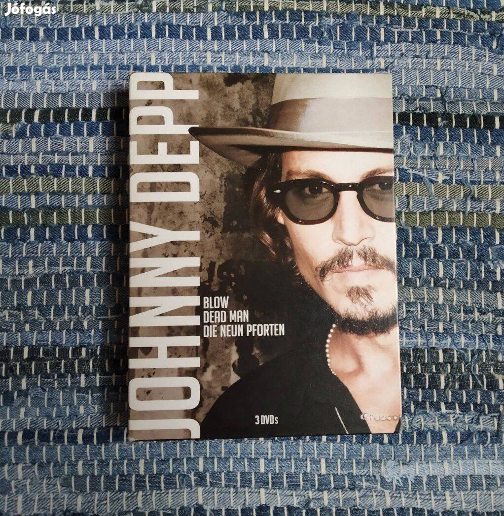 Díszdobozos Johnny Depp DVD gyűjtemény
