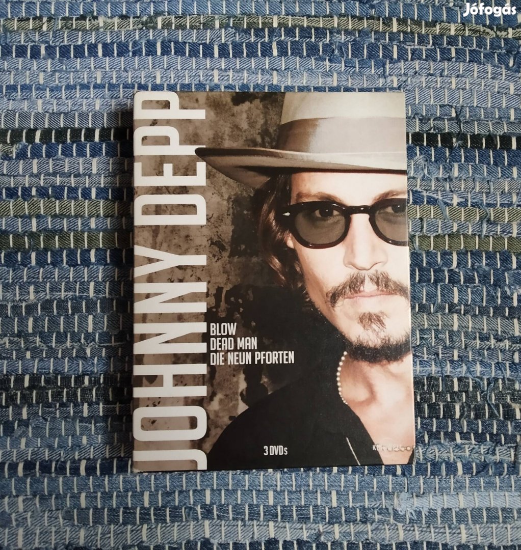 Díszdobozos Johnny Depp DVD gyűjtemény 