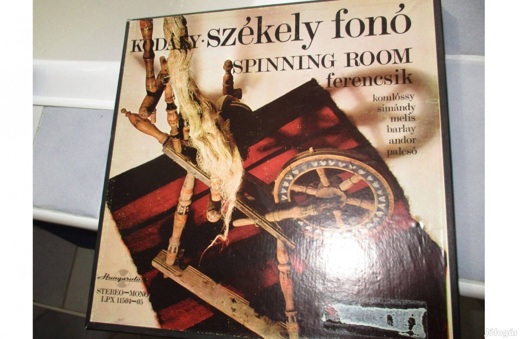 Díszdobozos Kodály Székely Fonó vinyl hanglemez album eladó