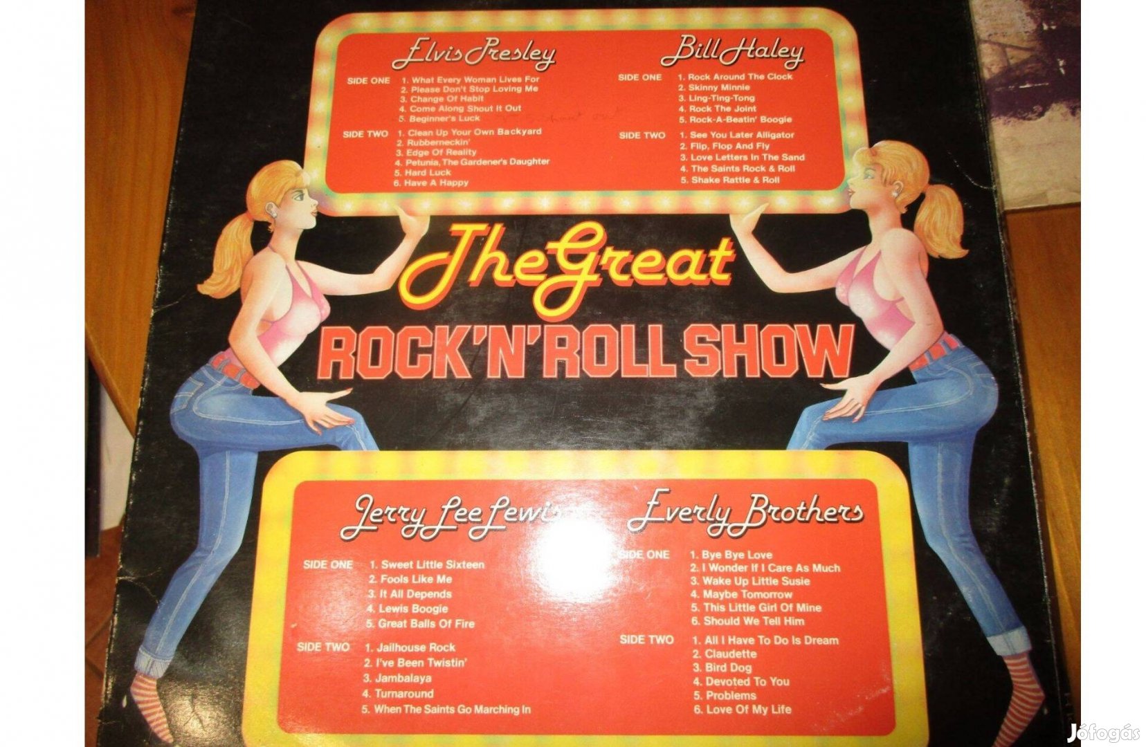 Díszdobozos The Great Rockn Roll Show bakelit hanglemez 4