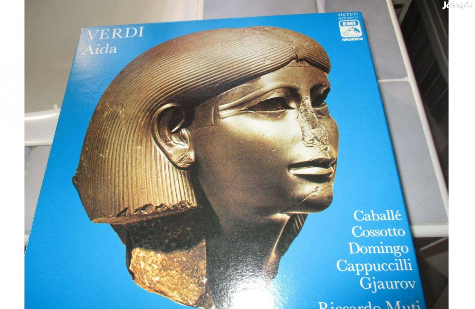 Díszdobozos Verdi Aida vinyl hanglemez album eladó