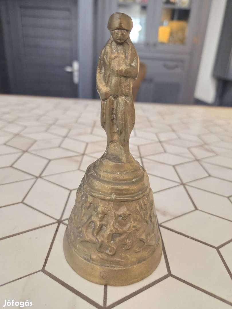 Díszes réz csengő