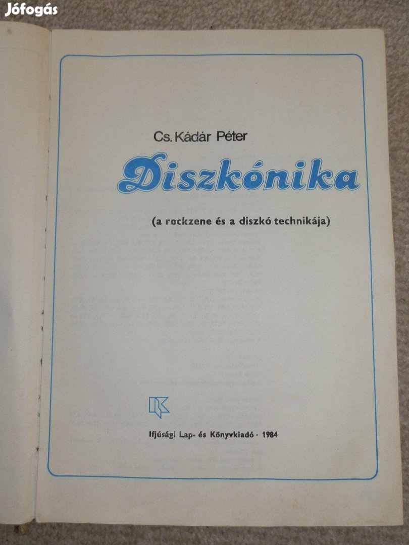 Diszkónika könyv