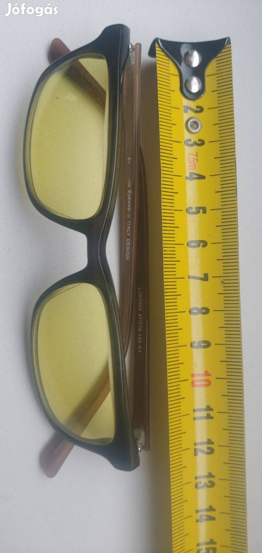 Diszlexiához Sárga gyermek szemüveg kisiskolásnak 9000.Ft