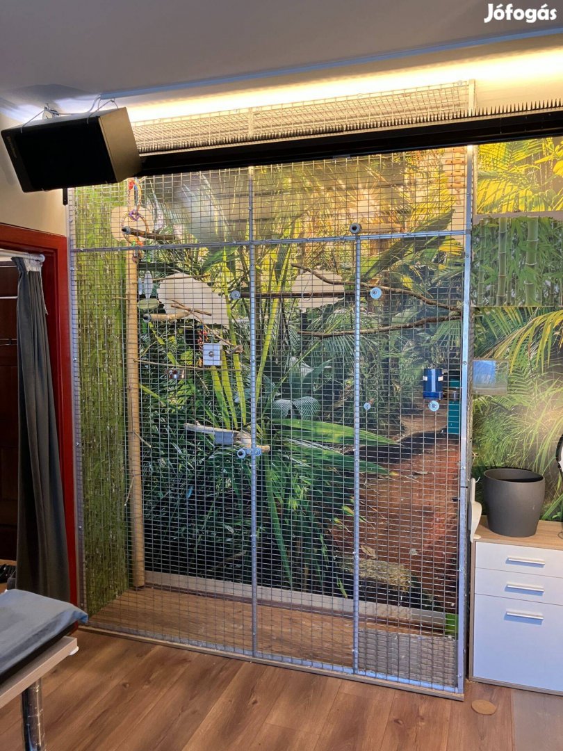 Díszmadarak számára beltéri sarokröpde Győrben eladó