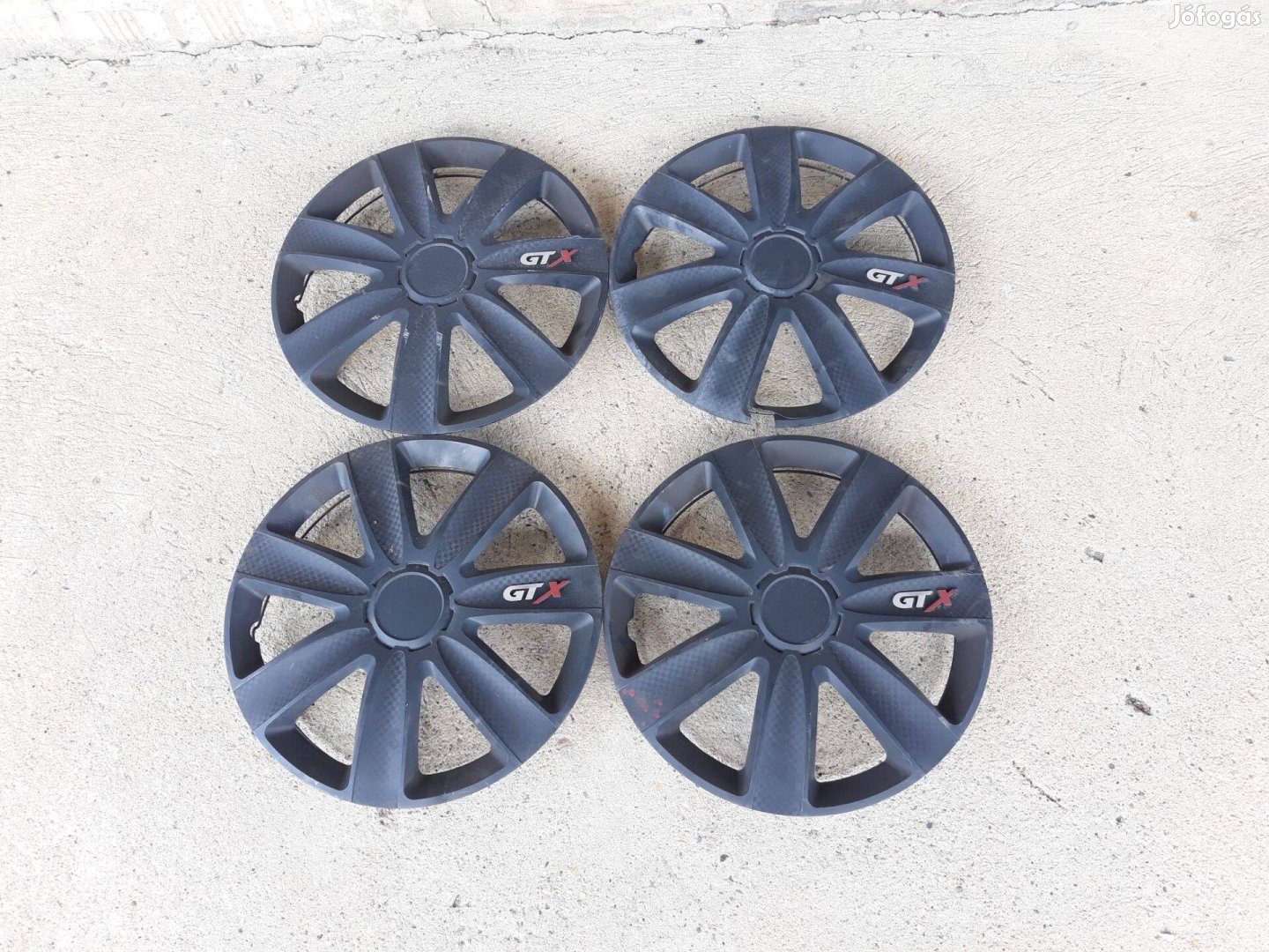 Dísztárcsa 13" Gtx Carbon Black (4 darabos garnitúra) eladó!!!
