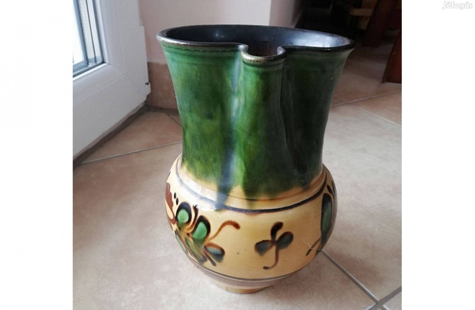 Dísztárgy kancsó Váza Hibátlan 20 cm