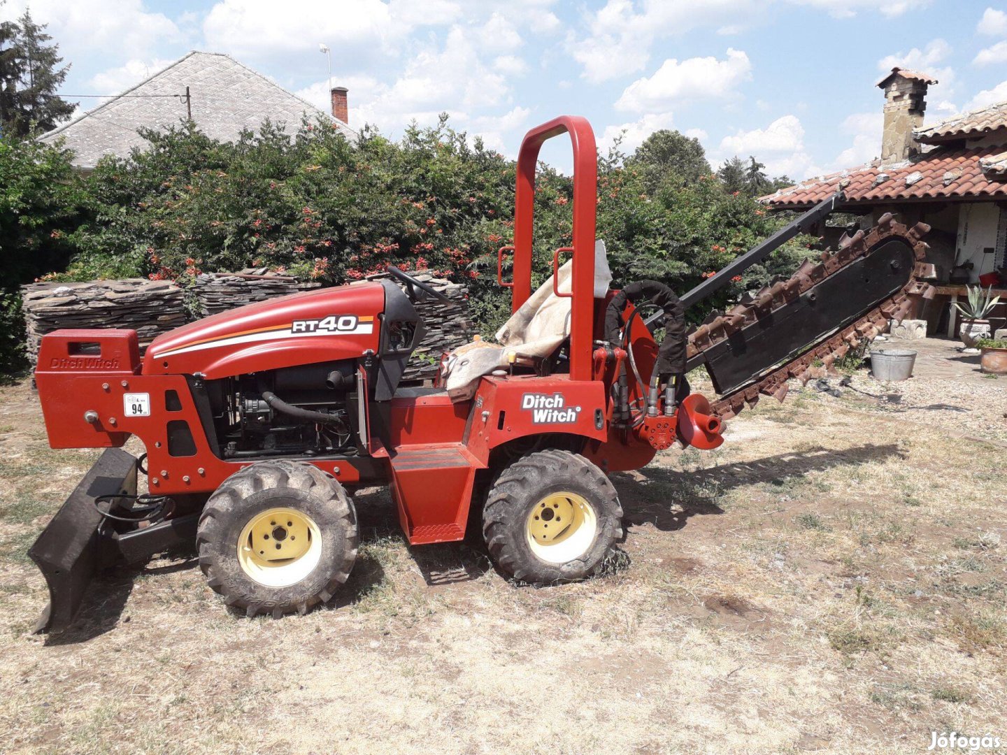 Ditch Witch rt 40 ,árokásó,kotró.( nem bobcat) eladó!