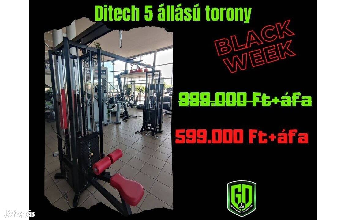 Ditech 5 állású torony