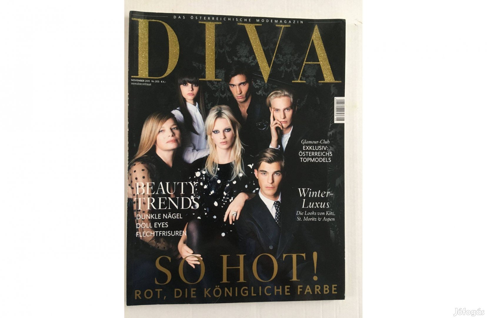 Diva német nyelvű divatmagazin, újság - 2011. november