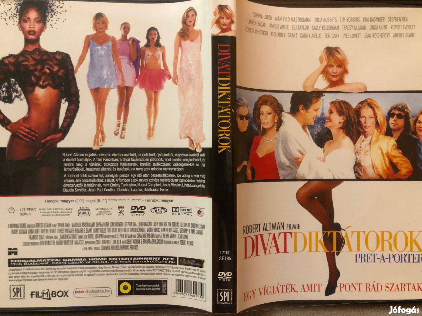 Divatdiktátorok - Pret-A-Porter DVD (karcmentes, Filmbox kiadás)