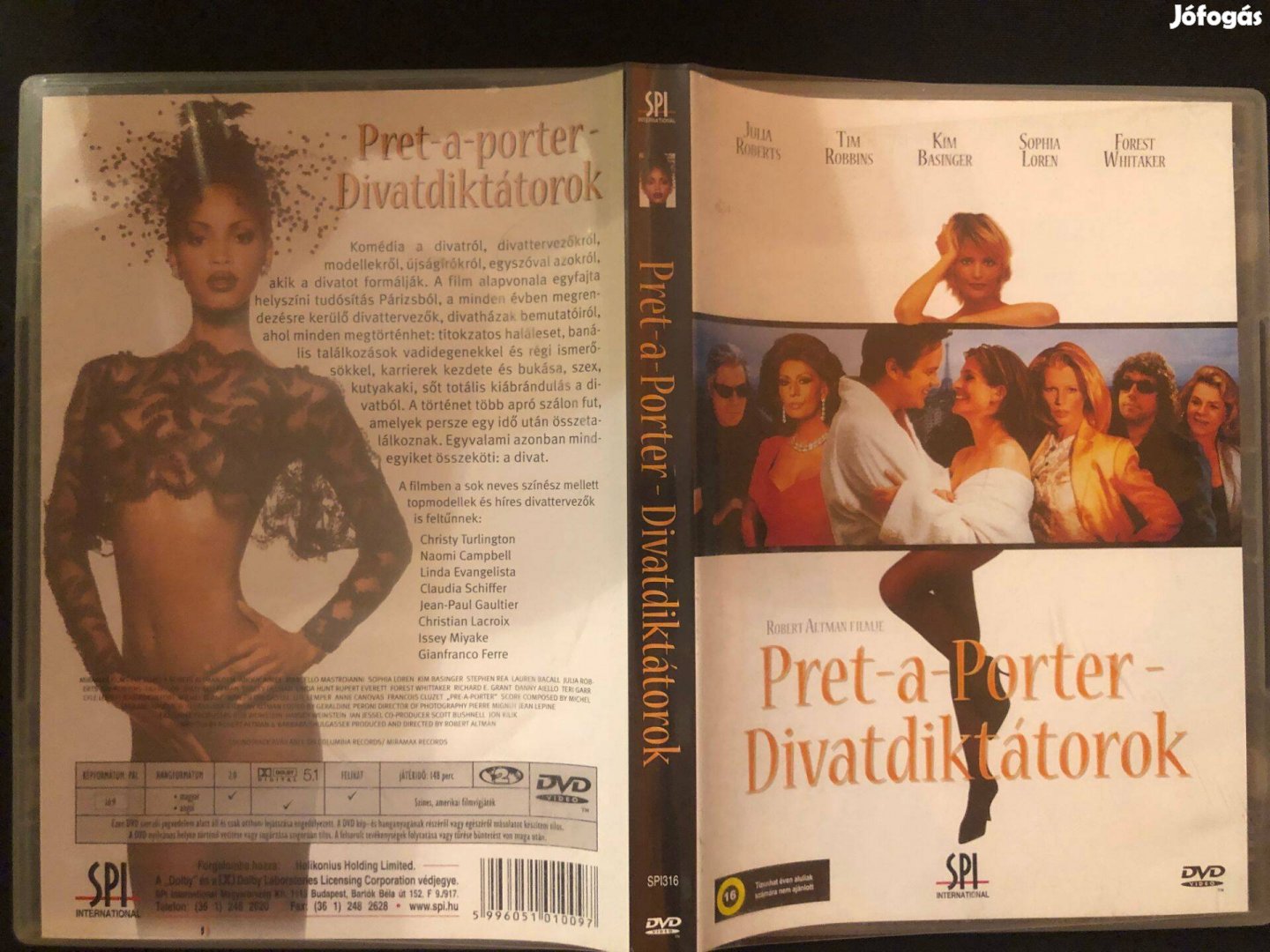 Divatdiktátorok - Pret-A-Porter DVD (karcmentes, SPI kiadás)