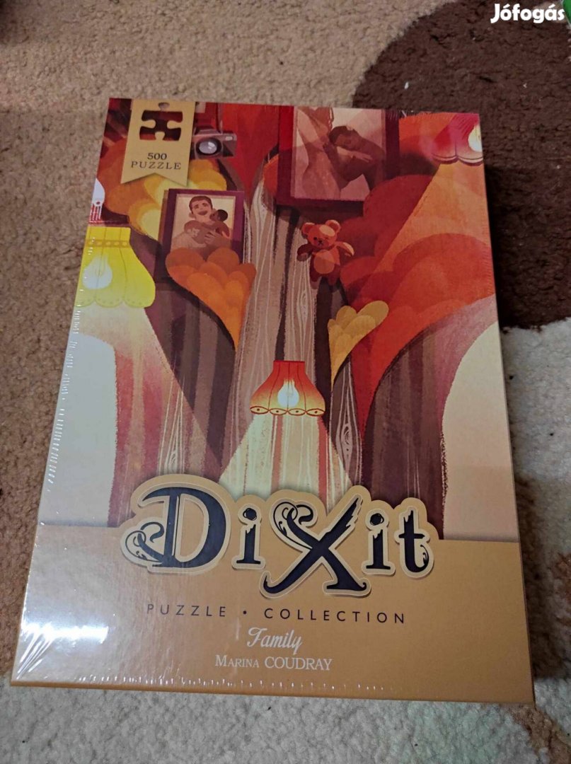 Dixit puzzle (3db) új, bontatlan + promó kártya 