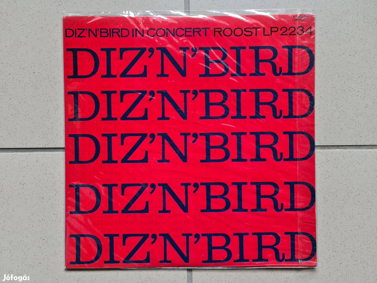 Diz 'n' bird in concert, vinyl bakelit lp hanglemez