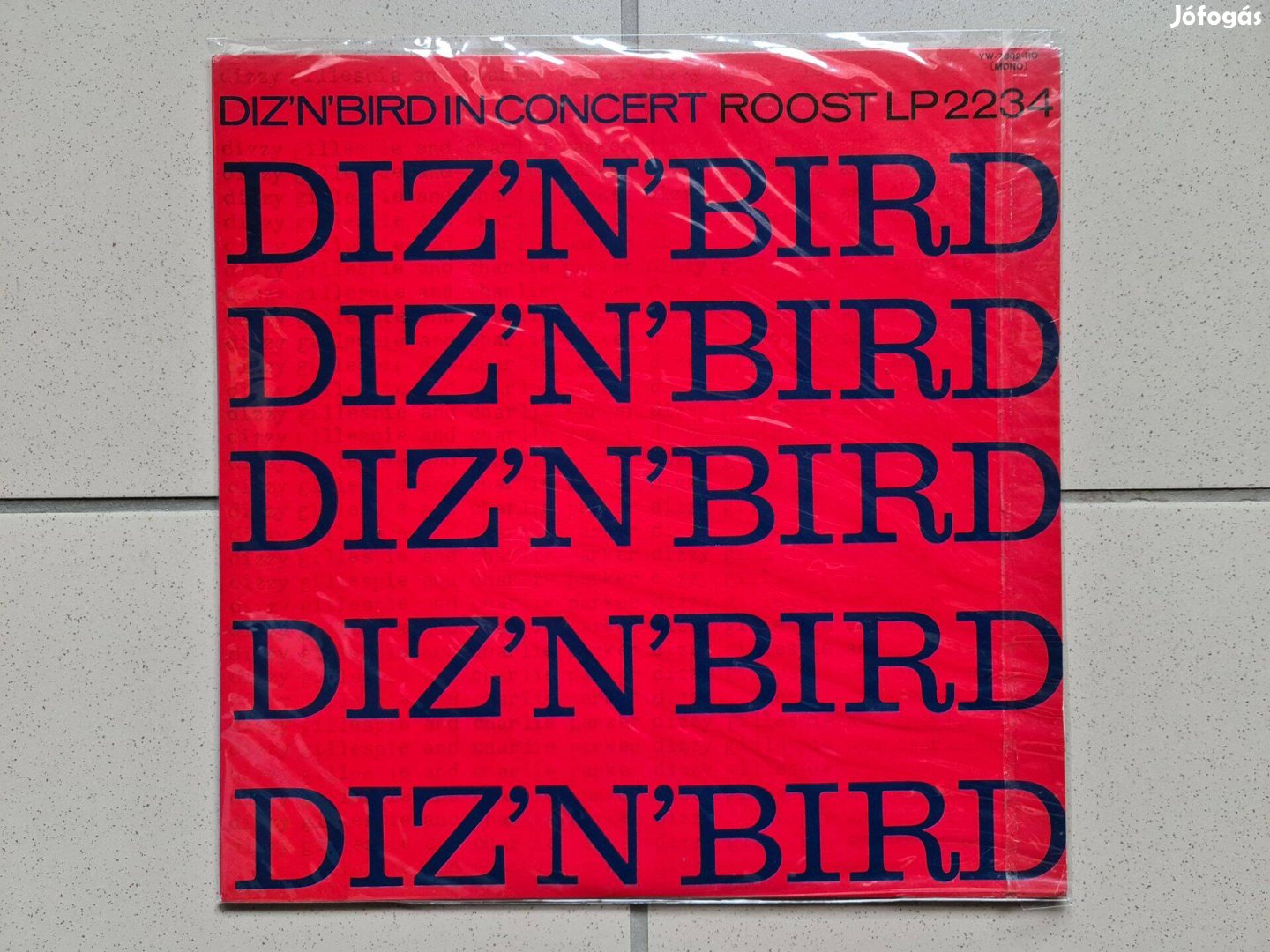 Diz 'n' bird in concert, vinyl bakelit lp hanglemez