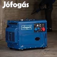 Dízel Aggregátor áramfejlesztő -Scheppach SG 5200 D