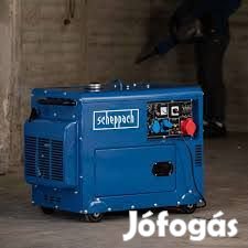 Dízel Aggregátor áramfejlesztő -Scheppach SG 5200 D