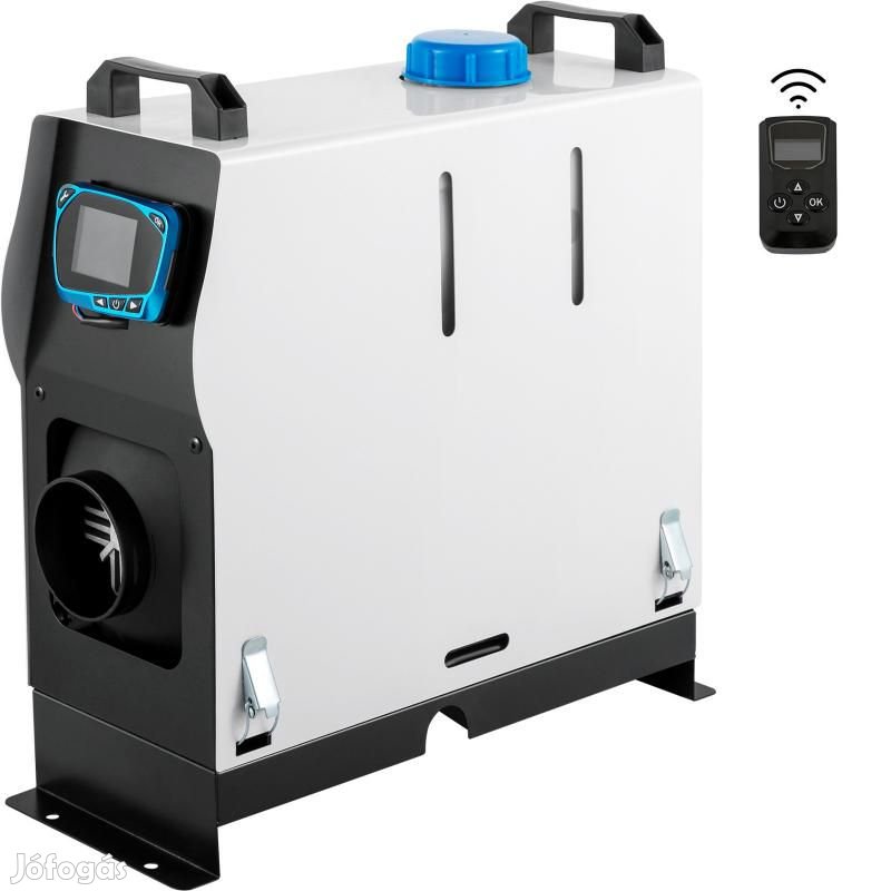 Dízel állófűtés, Kék kijelzővel, 12V 8kW, LCD vezérlés,