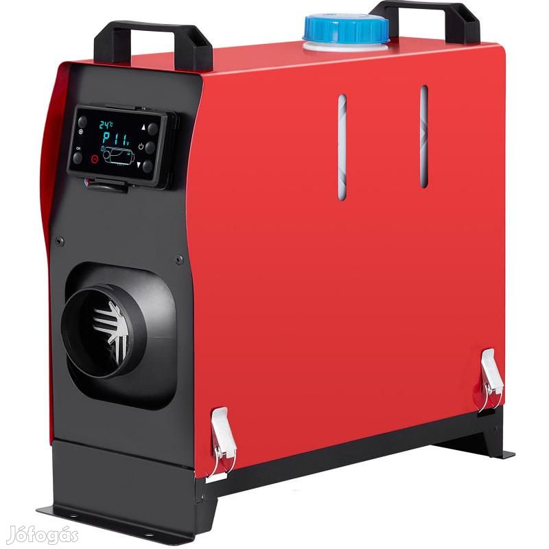 Dízel állófűtés, parkolófűtés 5 kW, 12 V, LCD és Távirányító