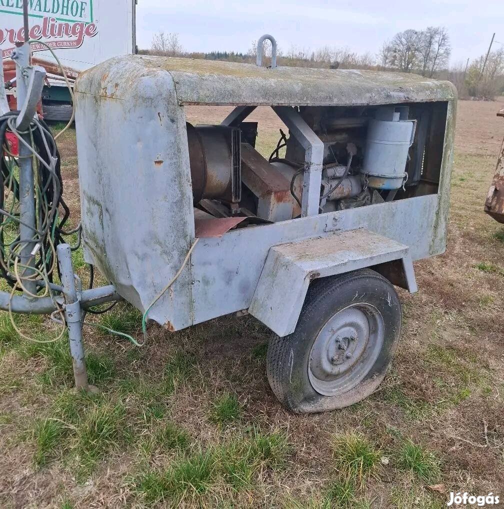 Dízel hegesztő dinamó kocsi