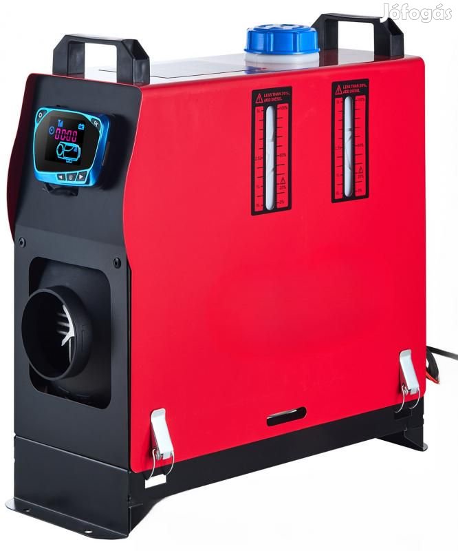 Dízel motor álló fűtés 12V 8KW Bluetooth App LCD kijelző