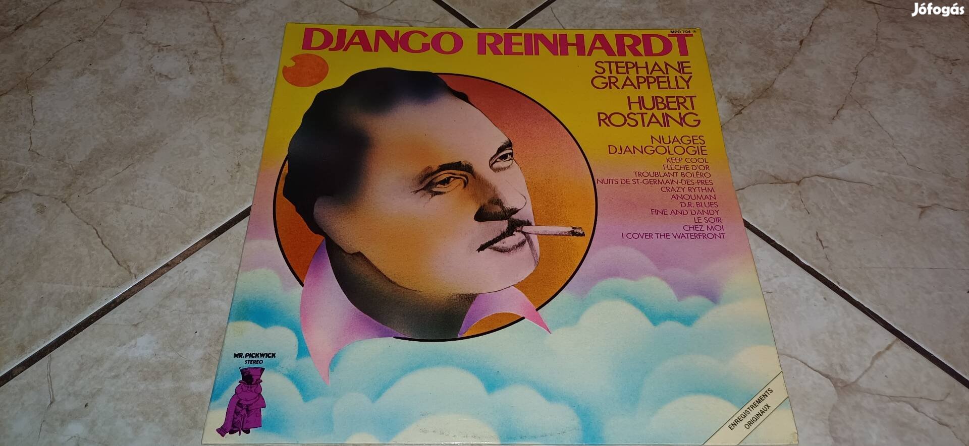Django Reinhardt bakelit lemez