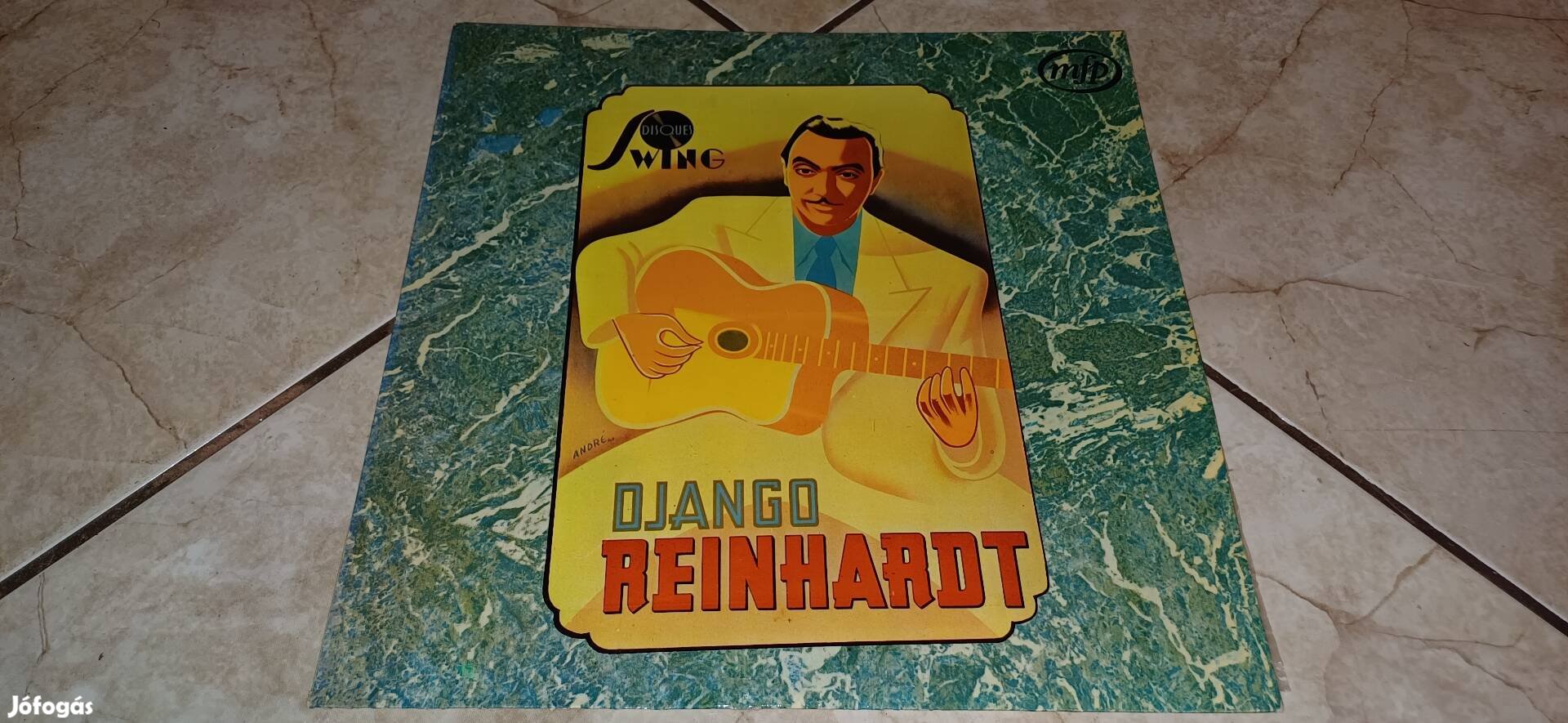 Django Reinhardt bakelit lemez