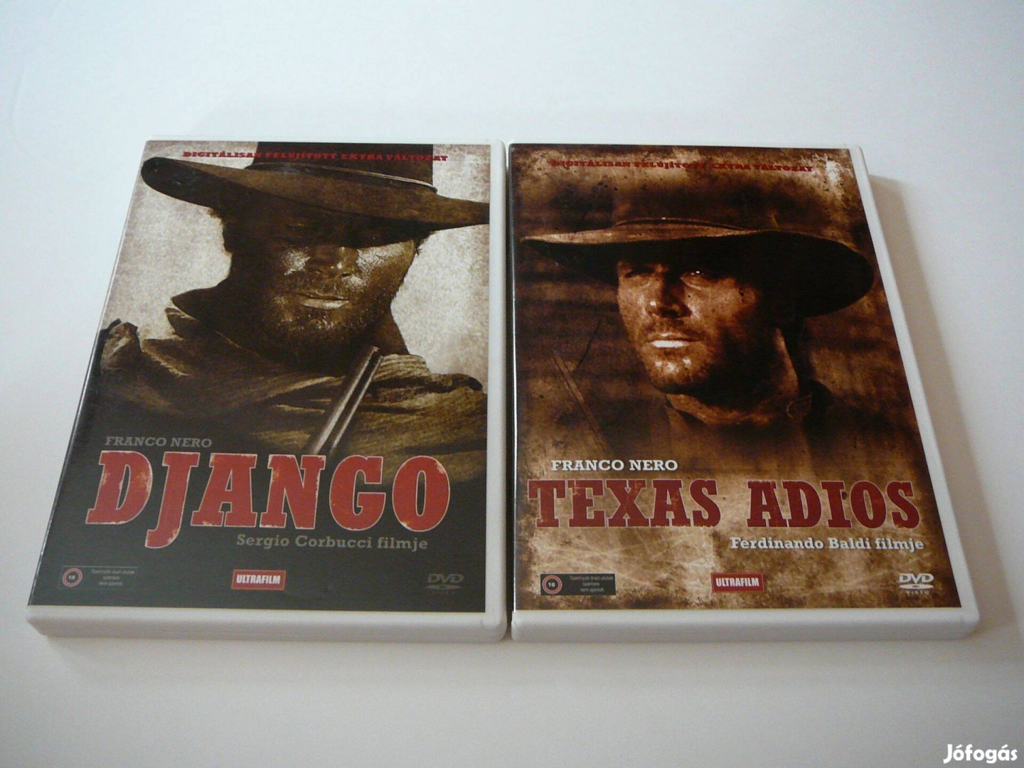Django és Texas Adios - Franco Nero DVD Film - Szinkronos!