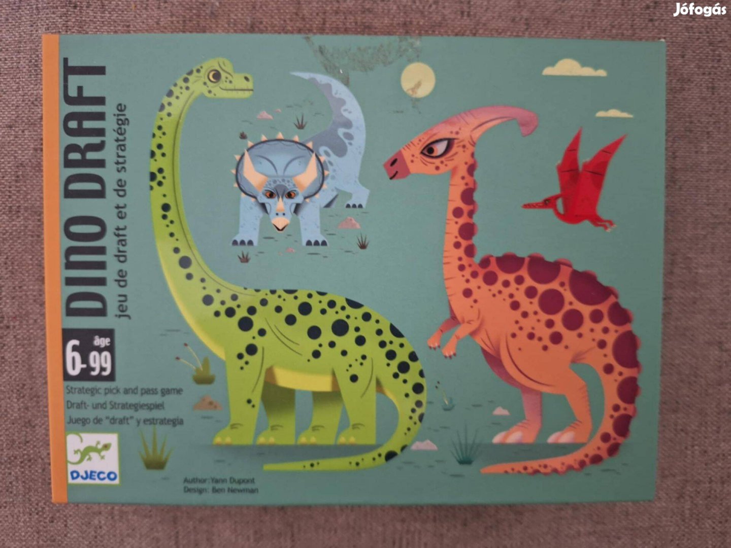 Djeco Dino Draft kártyajáték