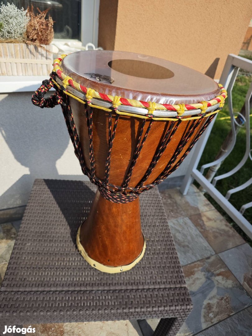 Djembe Remo fejjel.