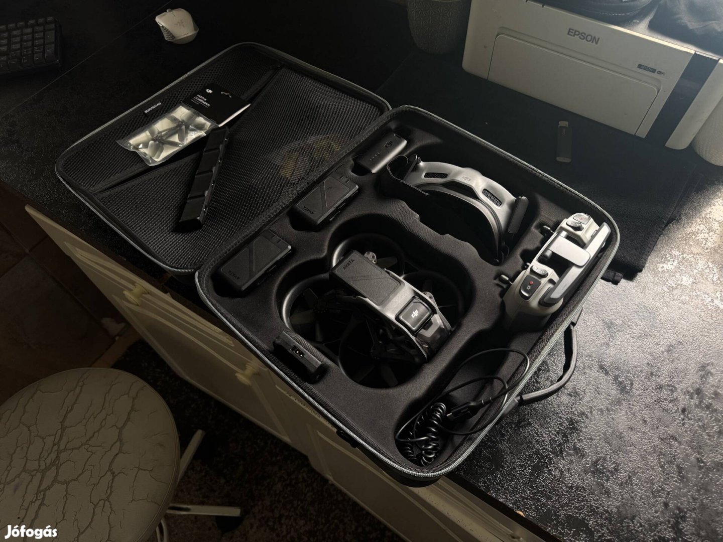 Dji Avata drón + Remote controller 2 + Dji Goggles 2 új aksi stb